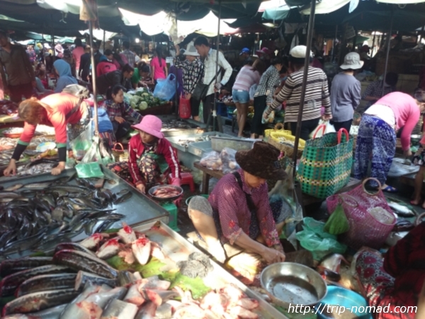 カンボジア『カンダール市場』画像