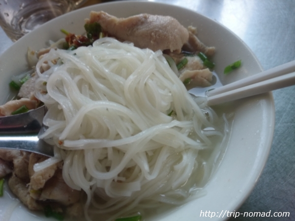 カンボジア『クイティウ』麺画像