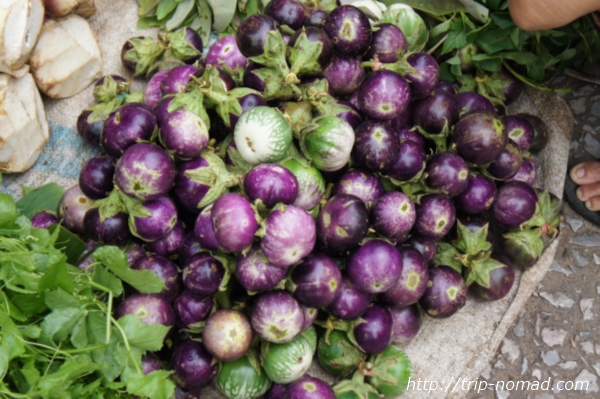ラオス『ルアンパバーン』食材野菜画像