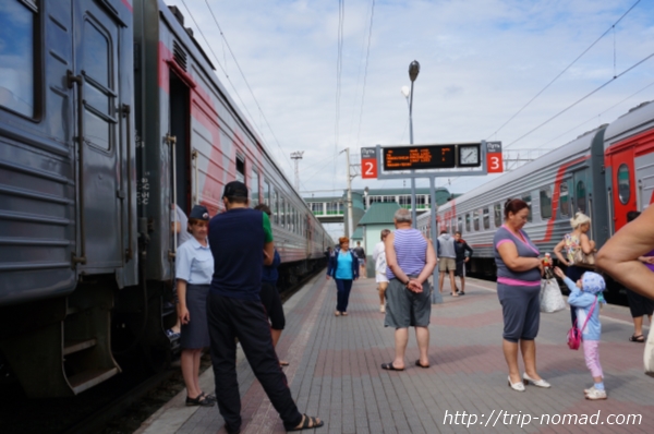 ロシア・シベリア鉄道『オムスク（Омск）』駅画像