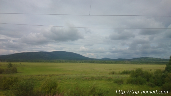 ロシア・シベリア鉄道『車窓』画像