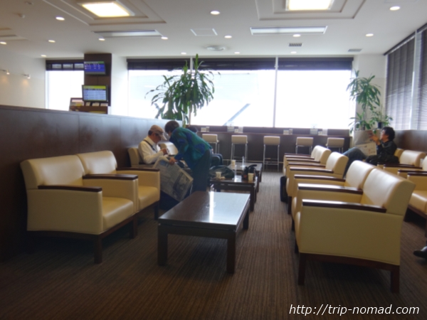 高松空港ビジネスラウンジ『ラウンジ讃岐』ラウンジ内部画像
