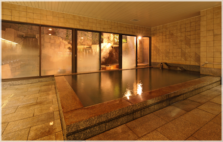 『名古屋クラウンホテル』温泉浴室