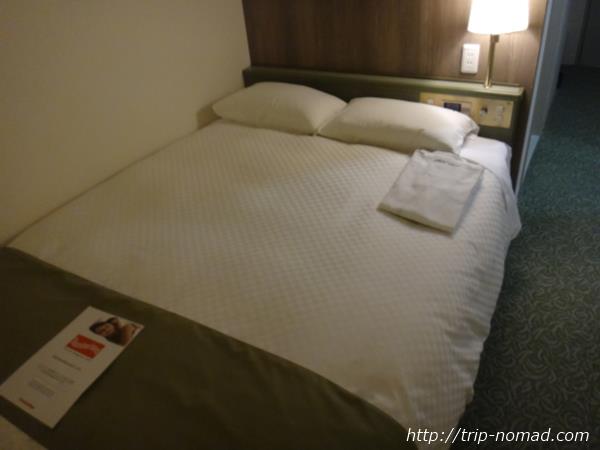『コートホテル旭川』ベッド